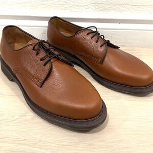 Dr Martens Airwair Octavius Tan Brown Leather Oxford Shoes Men Size 11 New RARE